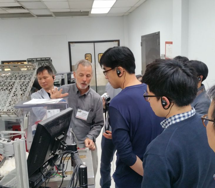 Korean Textile Executives Tour U.S. Cotton Belt
