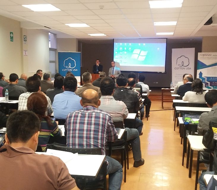 COTTON USA Sponsors 5-Day Technical Conference in Peru