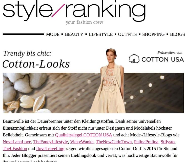 German Bloggers Promote COTTON USA