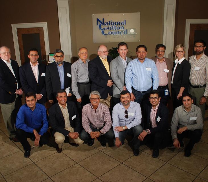 Pakistani Textile Executives Tour U.S. Cotton Belt